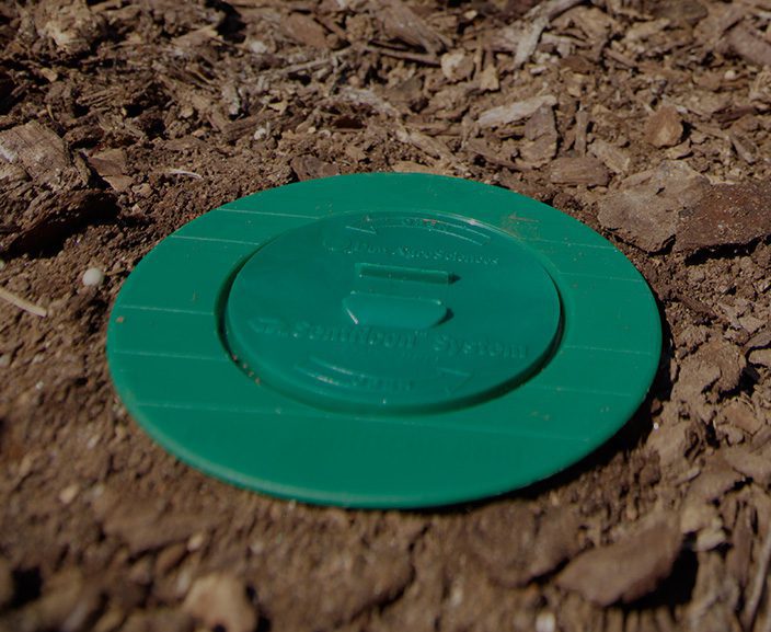 Closeup of Sentricon Colony Elimination System termite control